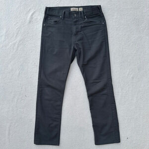 Patagonia Iron Clad Performance Straight Leg Jeans Men's 30x30 Gray Denim Pants